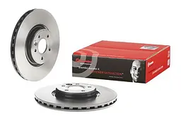 Диск гальмівний вентильований Volvo V40, C30, V50, S40 II, C70 II 03-19р Brembo (09.C542.21) - мініатюра 2