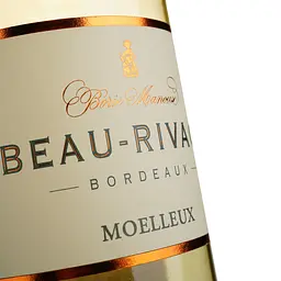 Вино Beau-Rivage Bordeaux Moelleux біле напівсолодке, 11%, 0,75 л (683675) - мініатюра 3