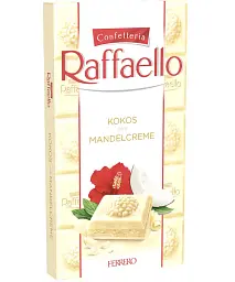 Шоколад білий Raffaello 90 г
