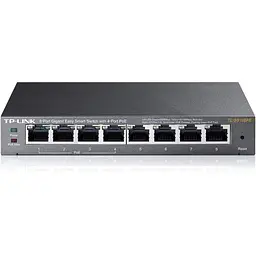 Комутатор TL-SG108PE 8xGE (4xPoE), 65.2Вт, WebSmart TP-Link teh0018094