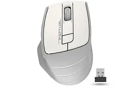Мишка A4-Tech Fstyler FG30 Grey/White