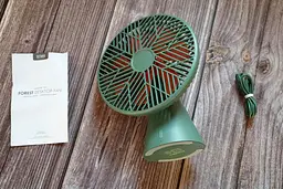 Вентилятор на акумуляторі Xiaomi Sothing Forest Desktop Fan (DSHJ-S-1907) бездротовий зелений - мініатюра 9
