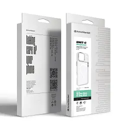Чохол ArmorStandart Unit MagCase для Apple iPhone 18 Pro Max / 17 Pro Max Matte Clear Silver - мініатюра 2