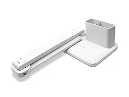Настільна акумуляторна LED-лампа від USB з подвійним плафоном та органайзером Soft 302 - мініатюра 2