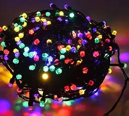 Гірлянда світлодіодна від мережі Y-039-2M 19641 12 м 200 LED мультиколор