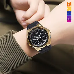 Наручний годинник чоловічий 2105GD Gold Skmei acs0030282 - мініатюра 3