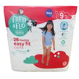 Підгузки - трусики Fred & Flo розмір 9 (19+ кг), 26 шт