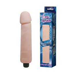 Вібратор Lybaile Love Companion, 25х5.7 см тілесний - мініатюра 7