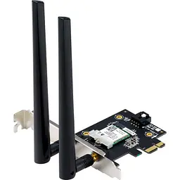WiFi-адаптер ASUS PCE-AX1800 PCI Express Wi-Fi 6 (AX) (90IG07A0-MO0B00) - мініатюра 4