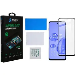 Скло захисне BeCover Motorola Moto G200 Black (707242) - мініатюра 3