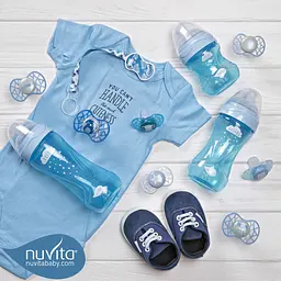 Силіконова симетрична пустушка Nuvita Air55 Explorer Тигр та Слон, 0+ міс., 2 шт. (NV7067M) - мініатюра 7