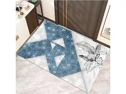 Килимок для ванної кімнати MALLORY HOME 50*80см прорезиненний дизайн №3