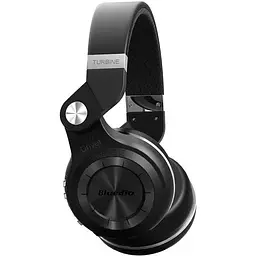 Бездротові навушники Bluedio T2 Plus Bluetooth із вбудованим радіо Чорні - мініатюра 2