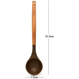 Ополоник Fissman Chef's Tools 31.5 см (1457) - мініатюра 3