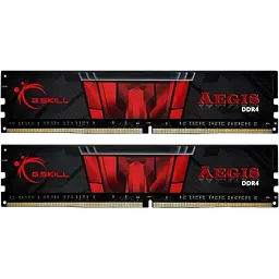 Оперативна пам'ять G.Skill 32GB (2x16GB) DDR4 3200MHz Aegis Black (F4-3200C16D-32GIS)