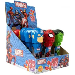 Іграшка з льодяником Халк Bip Disney Marvel Mix Pop Ups 10г - мініатюра 6