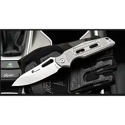 Нож туристический HX Outdoors Handolock X Folding Knife Titanium Version (TD-14T) - мініатюра 7