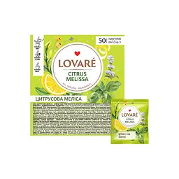 Чай Lovare Citrus Melissa 50х1.5 г (lv.77637) - мініатюра 2