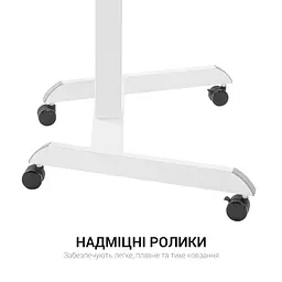 Мобільний робочий столик OfficePro White (ODM380W) - мініатюра 6