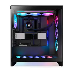 Корпус для ПК NZXT H7 Flow RGB All Black (CM-H72FB-R1) - мініатюра 7