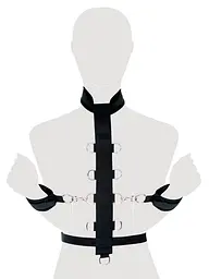 Бондажний набір - FFS Fantasy Harness Black - мініатюра 5