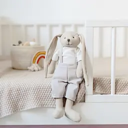 М'яка іграшка Canpol babies Кролик, бежевий (80/200_bei) - мініатюра 6