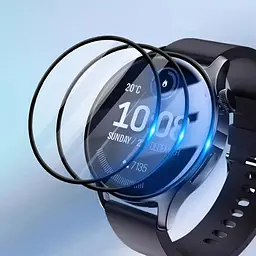 Захисна плівка VSKEY с рамкой для смартгодинника Xiaomi Watch 2 1 шт. - мініатюра 2