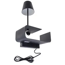 Бра-полиця Brille настінна накладна LED BL-574W/6W BK