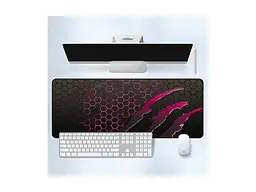 Килимок для миші Voltronic Honeycomb Black/Pink (S2382) - мініатюра 2