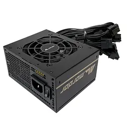 Блок живлення 550 Вт, ALmordor SFX, Black, 80+ Bronze, Active PFC, 80 мм, 2xMolex / 3xSATA / 2x6+2-pin / 1x4+4-pin / 1x20+4-pin, OVP/OCP/OPP/SCP (ALSFX550BK) - мініатюра 4