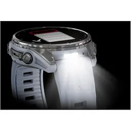 Смарт-годинник Garmin Fenix 8 AMOLED 43mm Silver with Whitestone Silicone Band (010-02903-00) [115071] - мініатюра 12