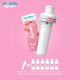 Картридж для напоїв Cirkul Frosted Refreshers Pink Refresher Flavor Cartridge 1 упаковка - мініатюра 2