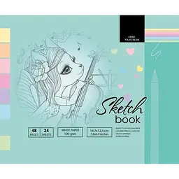 Скетчбук Fresh 21394 Різнокольоровий