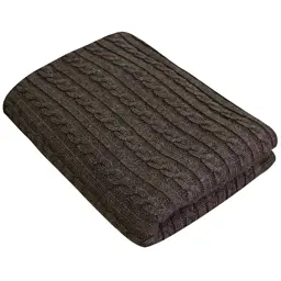 Плед Прованс SOFT косы Мокко 140х180 см (4823093410459)