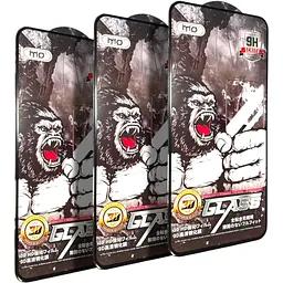 Захисне скло DK для Samsung Galaxy A35 A356 Full Glue 3D MO King Kong 017706 black 3 шт.