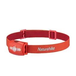 Ліхтар налобний туристичний Naturehike (NH18T005-F) червоний