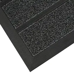 Килимок гумовий Eco Fabric з вставками з поліпропіленового ворсу сірий 60 х 90 см (6090-901) - мініатюра 5