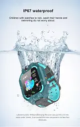 Дитячі розумні смарт годинник Smart Watch Q19 з камерою прослуховуванням Sim-картою Pink (18361) - мініатюра 4