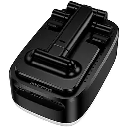 Bluetooth Колонка Borofone BR200 Marea + Power Bank 1500mAh + тримач Black - мініатюра 6