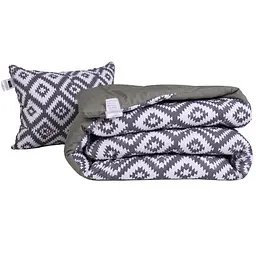 Ковдра MirSon Сolor Fun Line Silver Geo Zebra Thinsulate двоспальна 172 х 205 см (2200014313211) - мініатюра 3