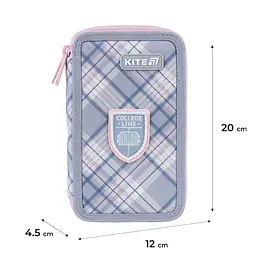 Пенал Kite Girl блакитний (K25-623-1) - мініатюра 3