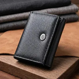 Невелике жіноче портмоне з монетницею з натуральної шкіри ST Leather 22730 чорне - мініатюра 11