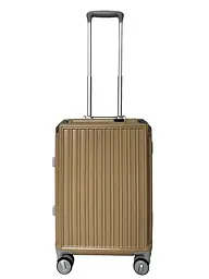 Валіза Milano bag 013 колір шампань розмір маленький S - мініатюра 7