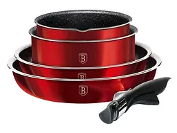 Набір посуду Berlinger Haus Metallic Line Burgundy Edition (BH-6145) - мініатюра 3