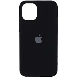 Чохол Silicone Case Full Protective (AA) для Apple iPhone 12 mini (5.4) Чорний / Black