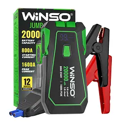 Пусковий пристрій Winso Jump Starter 20000mAh