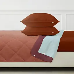 Покривало Cosas COPPER QUILT 105х140 см мідне (Blanket_101Copper-97Blueberry_105х140) - мініатюра 4