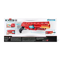 Іграшкова зброя Zuru Бластер X-Shot Excel-S1 Caliber (36675R) - мініатюра 7