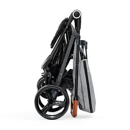 Прогулянкова коляска Kinderkraft Grande Plus Grey - мініатюра 4