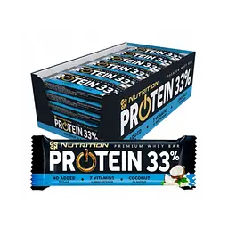 Protein 33% Bar — 25 × 50 г Coconut